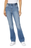 Kensie The High Rise Boot Cut Jeans In Melbourne Dest