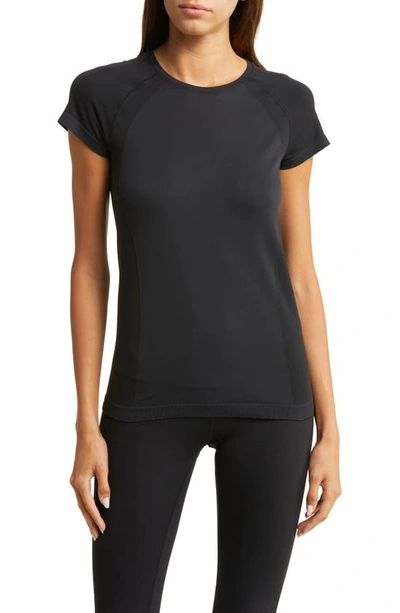 Sweaty Betty Athlete Seamless Workout T-shirt In Black