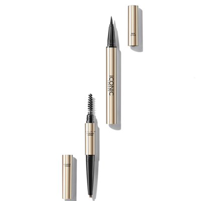 Iconic London Triple Precision Brow Definer 0.33g (various Colours) - Chesnut Brown