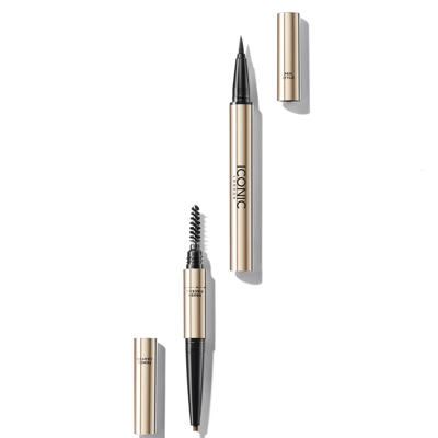 Iconic London Triple Precision Brow Definer 0.33g (various Colours) - Chocolate Brown