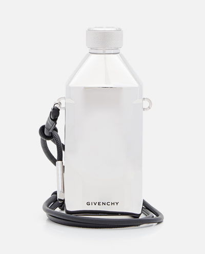 Givenchy Alluminium Water Bottle With Strap In Red