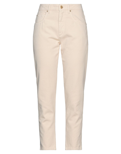 Brunello Cucinelli Jeans In Ivory