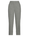 BEATRICE B BEATRICE .B WOMAN PANTS DOVE GREY SIZE 8 SYNTHETIC FIBERS, VIRGIN WOOL, SILK