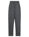 CHRISTIAN PELLIZZARI CHRISTIAN PELLIZZARI WOMAN PANTS LEAD SIZE 8 POLYESTER, WOOL, ACRYLIC