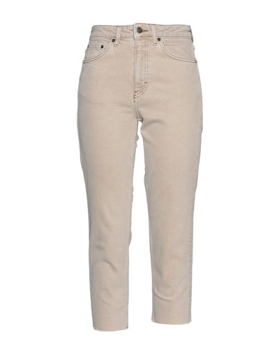 Topshop Jeans In Beige