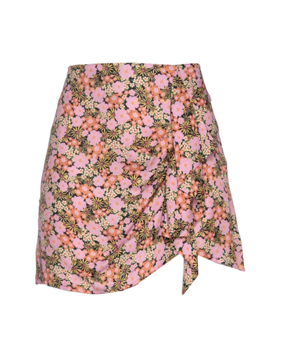 Topshop Mini Skirts In Pink