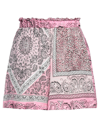 Pinko Woman Shorts & Bermuda Shorts Pink Size 4 Viscose