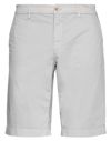 Mason's Man Shorts & Bermuda Shorts Light Grey Size 38 Cotton, Elastane