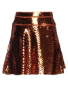 Dsquared2 Mini Skirts In Orange