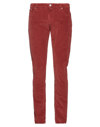 Jacob Cohёn Casual Pants In Brick Red