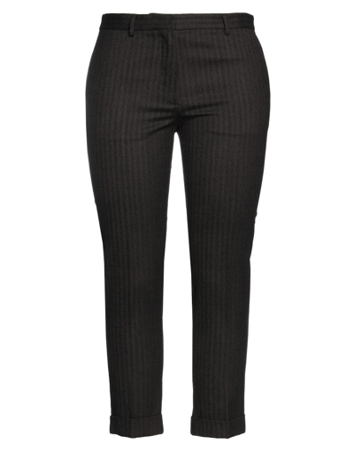 Mauro Grifoni Pants In Dark Brown