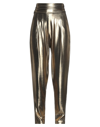 Gaelle Paris Pants In Gold