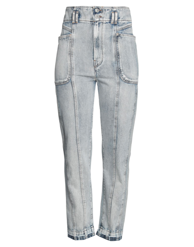 Isabel Marant Étoile Marant Étoile Woman Jeans Blue Size 8 Cotton