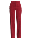 DSQUARED2 DSQUARED2 WOMAN PANTS RED SIZE 2 COTTON, ELASTANE