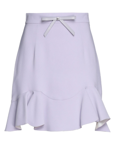 Dsquared2 Mini Skirts In Purple