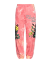 MARKET MARKET SMILEY LOOK AT THE BRIGHT SIDE PINK TIE-DYE SWEATPANTS MAN PANTS PINK SIZE XL COTTON