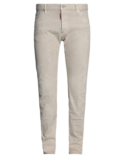 Dsquared2 Jeans In Beige