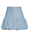 Dsquared2 Mini Skirts In Pastel Blue