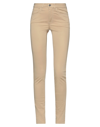 ACNE STUDIOS ACNE STUDIOS WOMAN PANTS SAND SIZE 25W-34L COTTON, ELASTANE