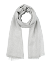 Brunello Cucinelli Scarves In Light Grey