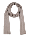 Brunello Cucinelli Scarves In Khaki