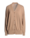 Open Lab Cardigans In Camel