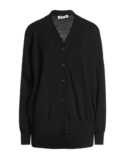 Open Lab Cardigans In Black