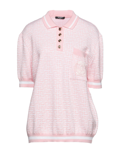 Balmain Sweaters In Pink