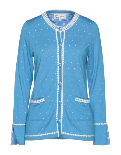 Maison Common Cardigans In Blue