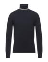 Alpha Studio Turtlenecks In Dark Blue