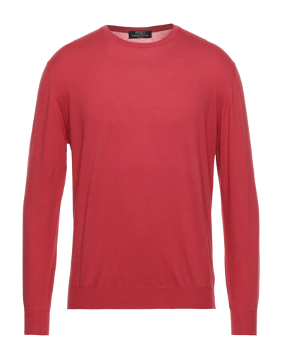 Fedeli Sweaters In Red