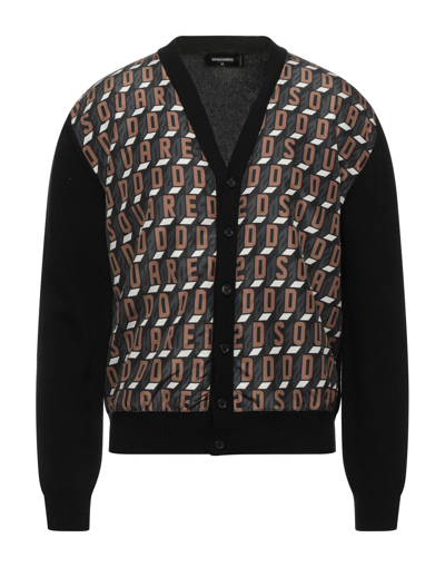 Dsquared2 Cardigans In Black