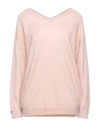 Brunello Cucinelli Sweaters In Blush