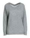 Brunello Cucinelli Sweaters In Grey