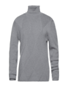 Alpha Studio Turtlenecks In Grey