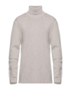 Alpha Studio Turtlenecks In Beige