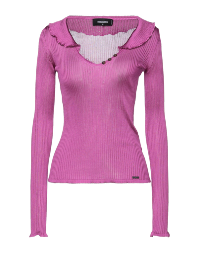 Dsquared2 Sweaters In Purple