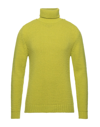 Diktat Turtlenecks In Acid Green