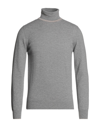 Alpha Studio Turtlenecks In Grey