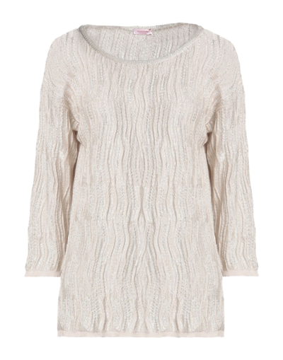 Rossopuro Sweaters In Beige