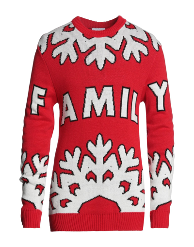 Family First Milano Sweaters In Red