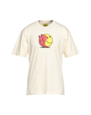 MARKET MARKET SMILEY GOOD AND EVIL T-SHIRT MAN T-SHIRT IVORY SIZE XL COTTON