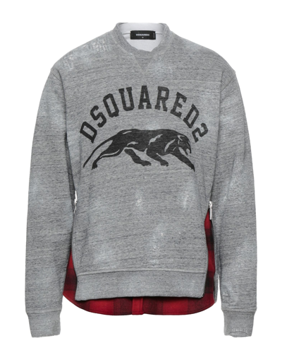 Dsquared2 Sweatshirts In Grey