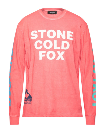 Dsquared2 T-shirts In Red