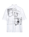 Msgm Shirts In White
