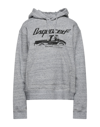 Dsquared2 Logo Cotton Jersey Hoodie In Grey