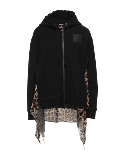 Dsquared2 Sweatshirts In Black