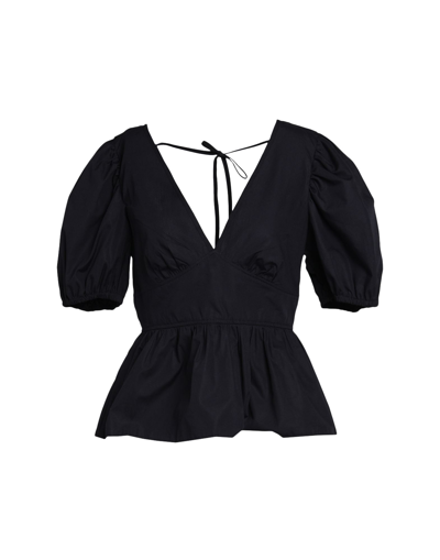 Topshop Blouses In Black