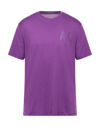 Armani Exchange T-shirts In Purple