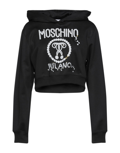 Moschino Sweatshirts In Black
